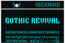 Gothic Revival font