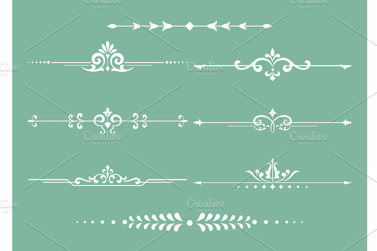 Vintage set. Floral elements for, an Object Illustration by RODINA (Photo 1 of 3)