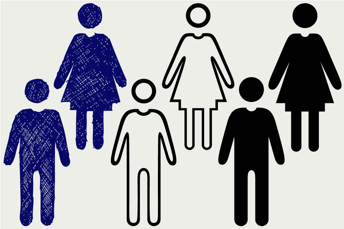 Man and woman SVG, an Outline Icon by LineworkStock