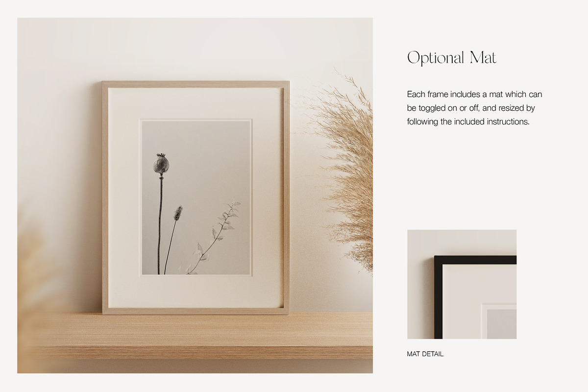 Dwell: Frame Mockup Scene Creator, a Product Mockup by October November (Photo 5 of 9)