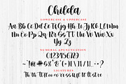 Childa, a Script Font by Nurul_kamal (Thumbnail 8 of 14)