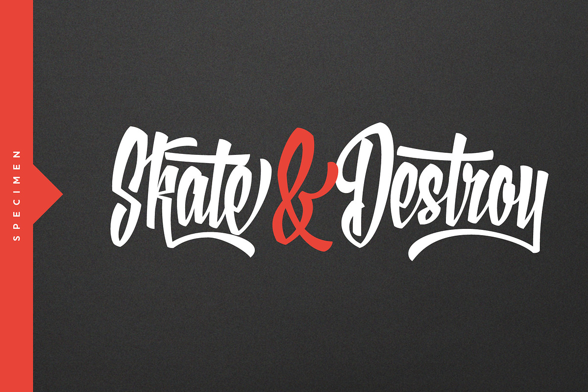 XXII Yeah Script, a Script Font by Doubletwo Studios (Photo 12 of 12)