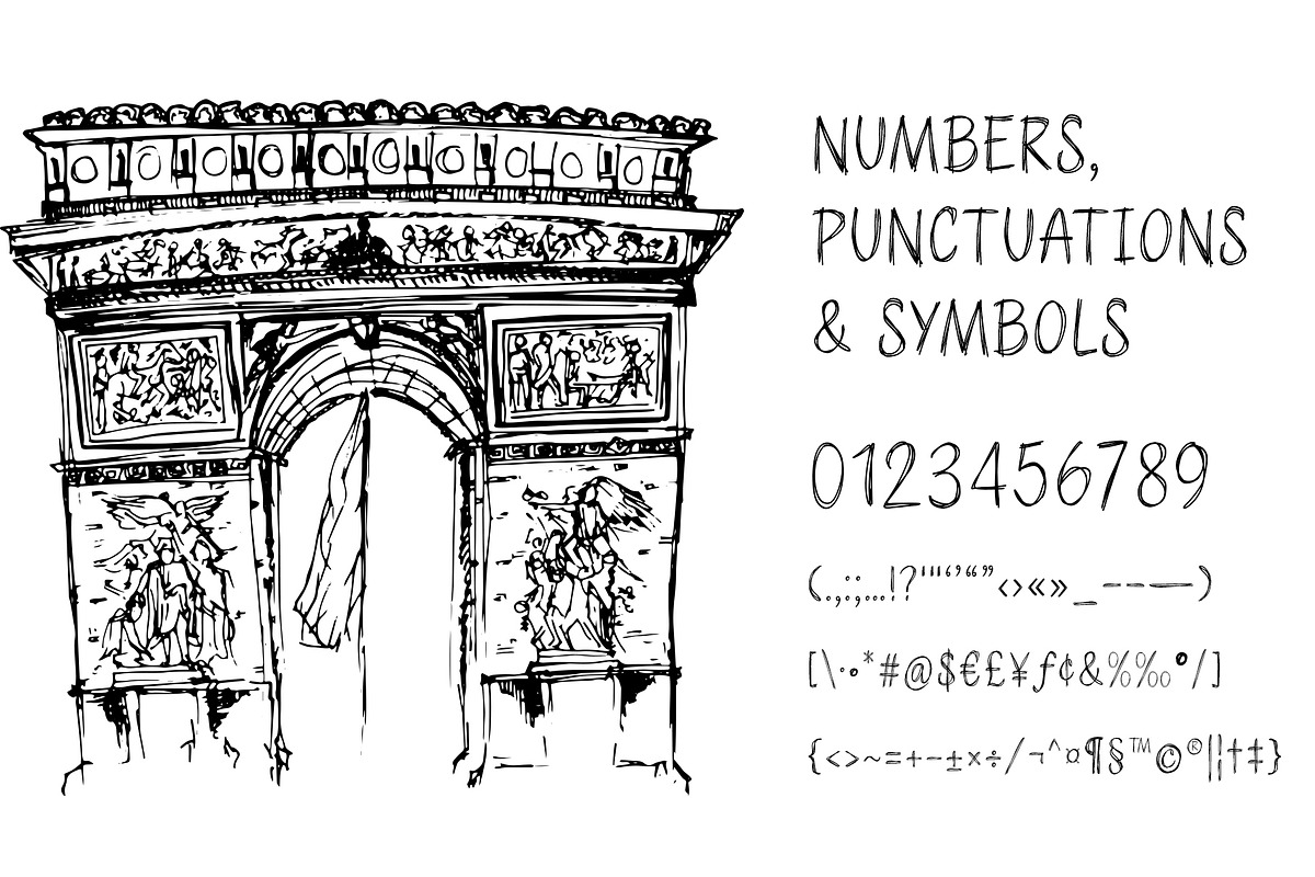 Sketch Written Display Font, a Handwritten Font by Tera Asset Garage (Photo 4 of 8)