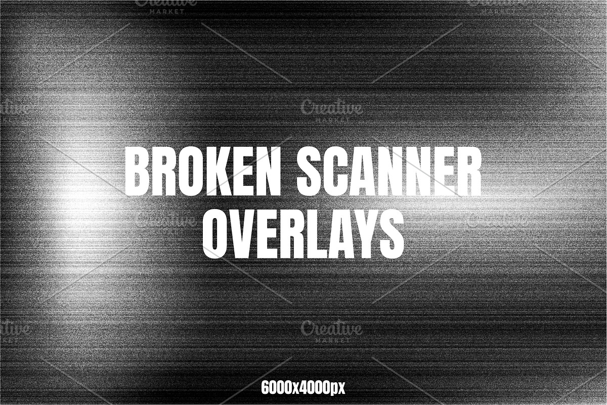 Broken Scanner Overlays, a Texture Graphic by alexdndz (Photo 1 of 3)