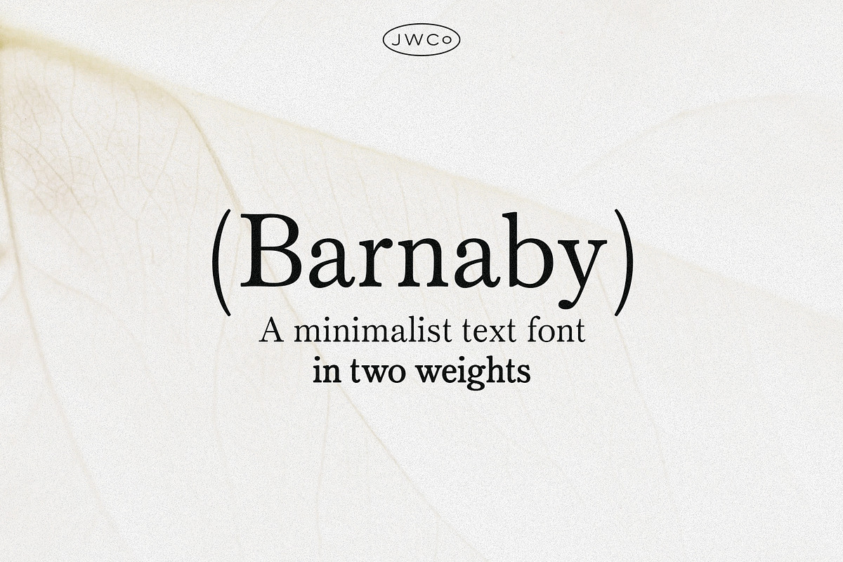 Barnaby | A Minimalist Text Serif, a Serif Font by Jen Wagner Co (Photo 9 of 10)