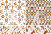 Bohemian Ornament Seamless Patterns, a Pattern Graphic by Maishop (Thumbnail 4 of 7)