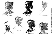 80+ INK, PEN & SKETCH Brushes Bundle, a Brush Add-On by Georg's Procreate Brushes (Thumbnail 16 of 20)