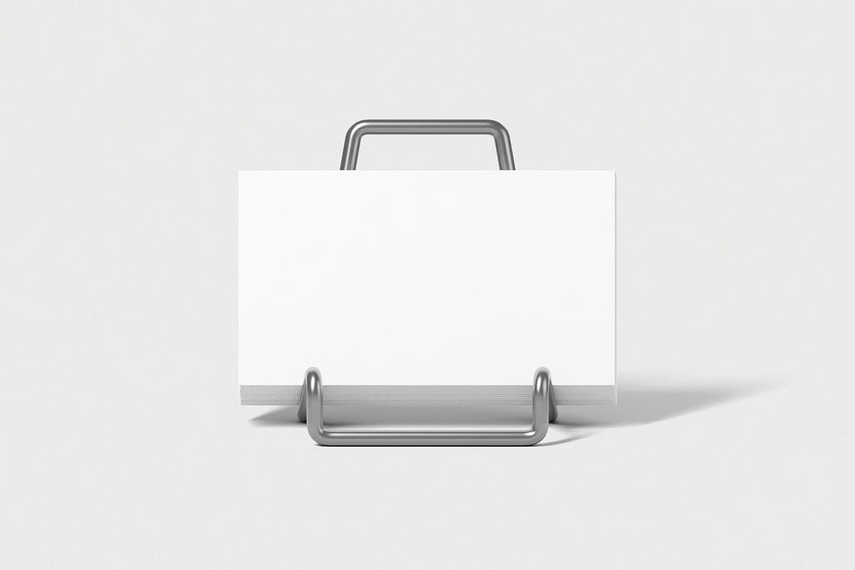 Editable Business Card Mockup, an Advertising Mockup by zpackcreative (Photo 4 of 4)