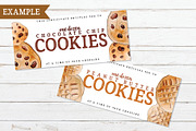Watercolor Cookie PNG, an Illustration by CatBoneDesign (Thumbnail 2 of 4)