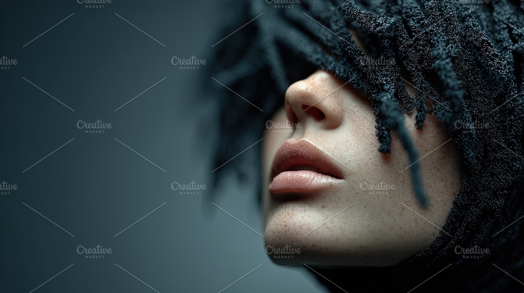 Abstract Woman Portrait, an Abstract Photo by Ales Munt