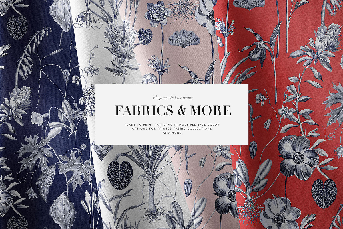 Toile Botanique, luxury Prints!, a Pattern Graphic by Pink Linen (Photo 7 of 12)