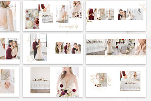 Gold Luxe Photography Album PSD