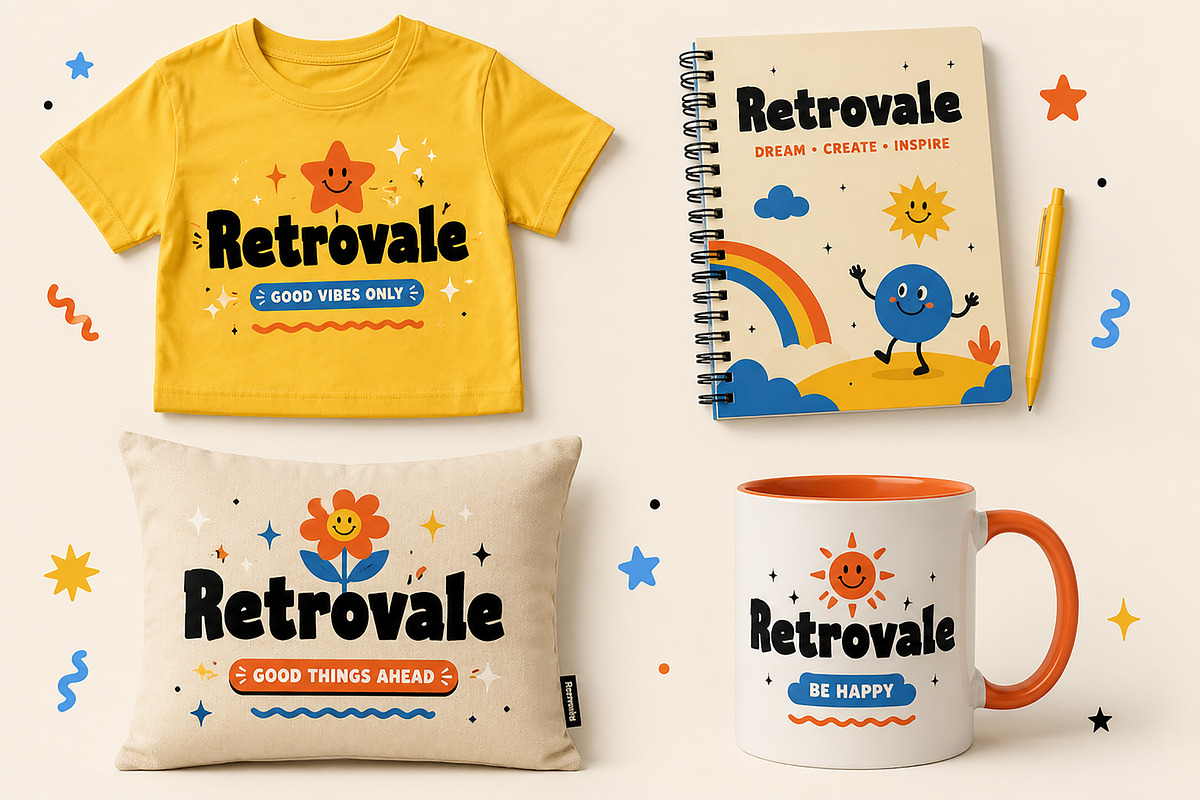 Retrovale, a Slab Serif Font by Wow Magic (Photo 2 of 4)
