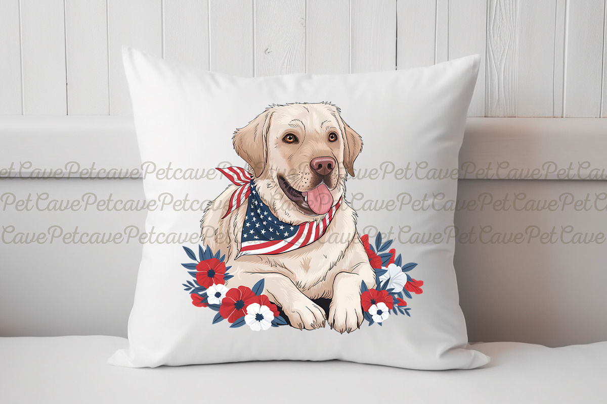 Freedom Furever Sublimation Bundle, a Seasonal Illustration by Pet Cave (Photo 9 of 9)