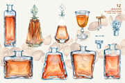 Apricot Aroma & Amaretto Watercolor, a Food Illustration by EL_SUHOVA (Thumbnail 3 of 14)