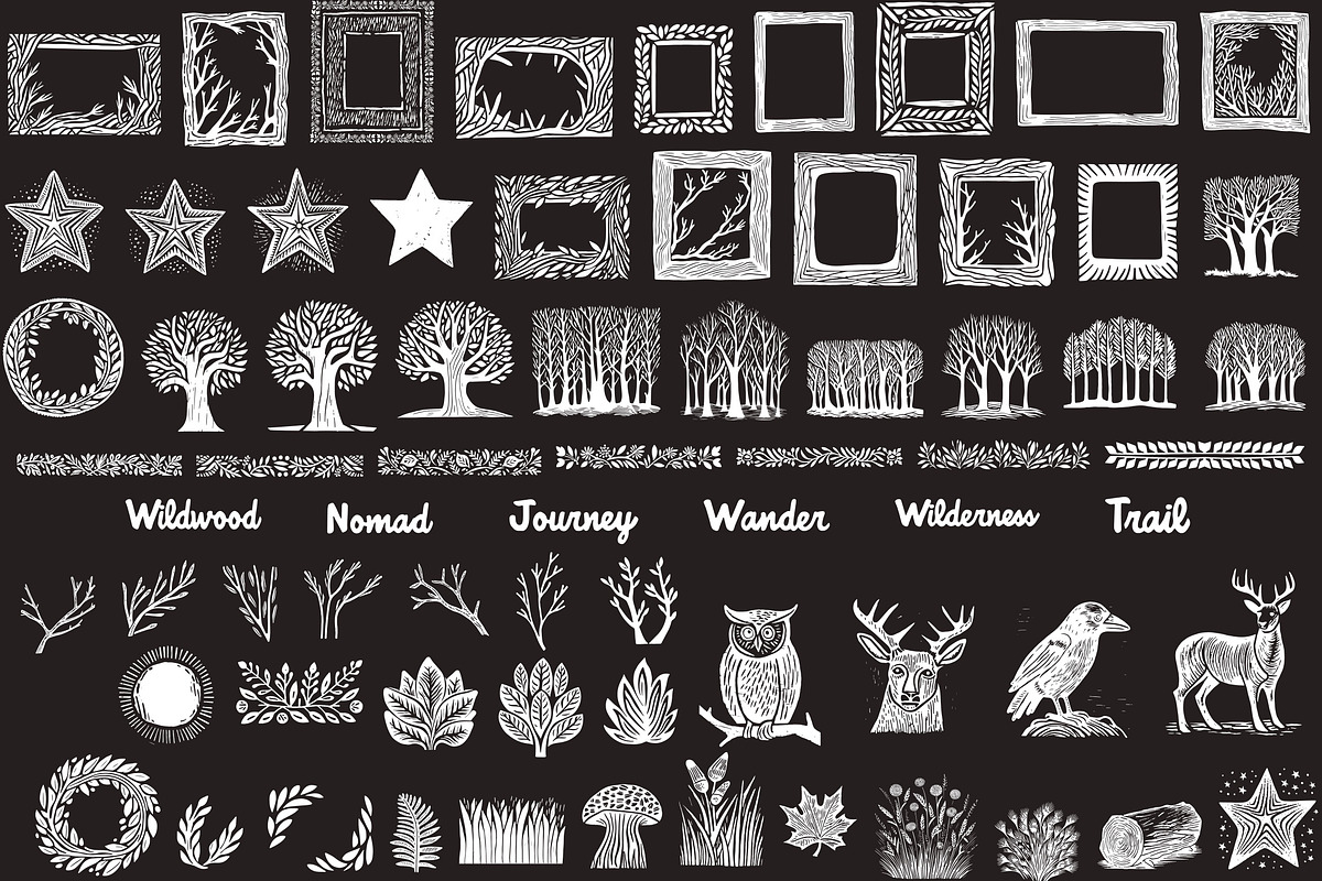 Wildwood Procreate Brush Collection, a Brush Add-On by Mels Brushes (Photo 6 of 8)