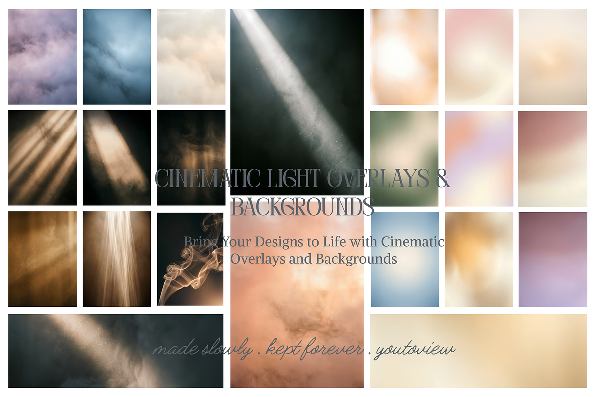 Cinematic Overlays & Backgrounds, a Texture Graphic by youtoview (Photo 7 of 18)