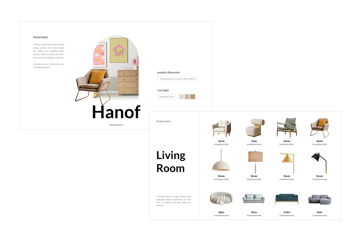 Furniture Catalog Powerpoint, a Presentation Template by kylyman (Photo 2 of 6)