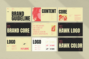 Hawk Brand Guideline Template