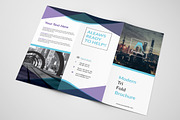 Unique Trifold Brochure, a Brochure Template by ZAAS (Thumbnail 1 of 6)
