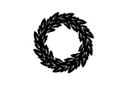 Leaf Laurel Wreath Frame Bundle, an Illustration by Gaye Art (Thumbnail 5 of 51)