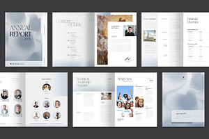 Church Annual Report Template