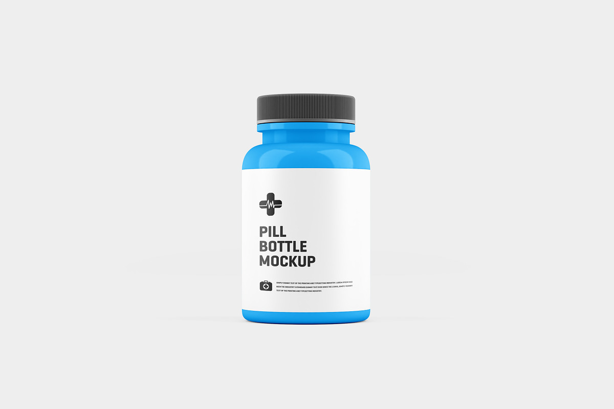 Pill Bottle Mockup, a Cups & Container Mockup by Toasin Studio (Photo 7 of 11)