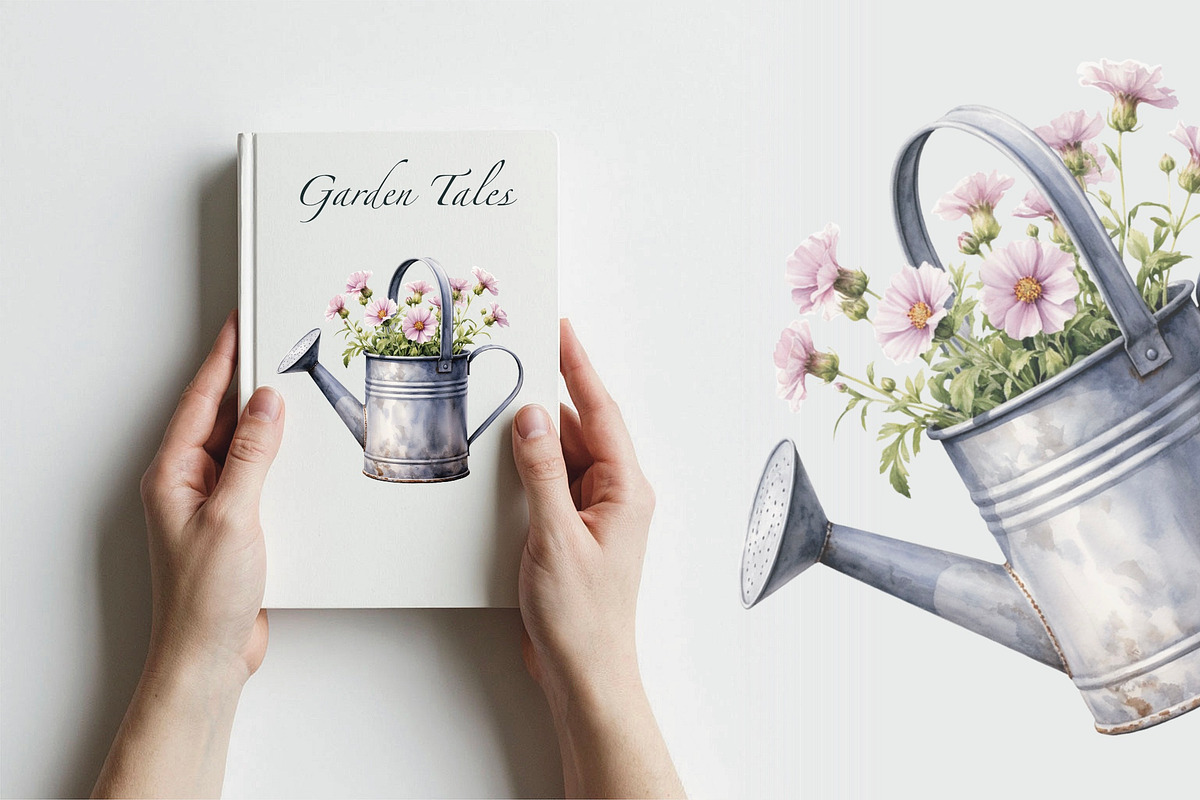Watercolor Garden Vibe, a Seasonal Illustration by Volha (Photo 2 of 5)