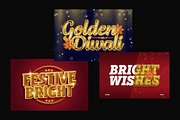 Gold Foil Diwali Festive Text Effect, a Layer Style Add-On by Matsero (Thumbnail 2 of 4)