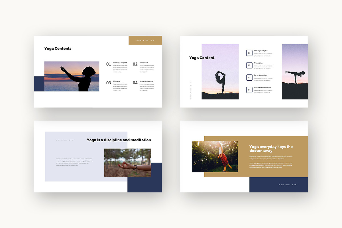 Miio : Yoga Class Keynote, a Presentation Template by Punkl Camp (Photo 8 of 16)