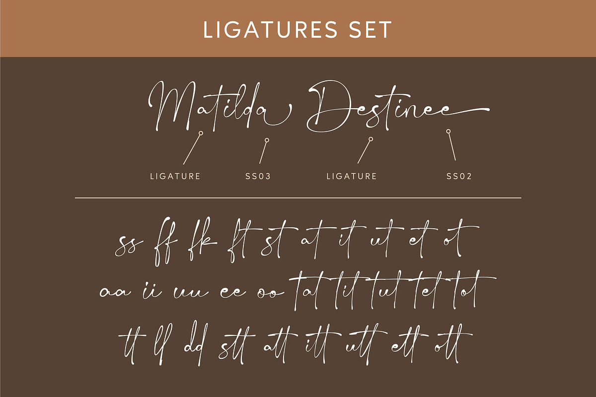 Matilda Destinee - Handwritten Font, a Script Font by Grezline Studio (Photo 11 of 12)