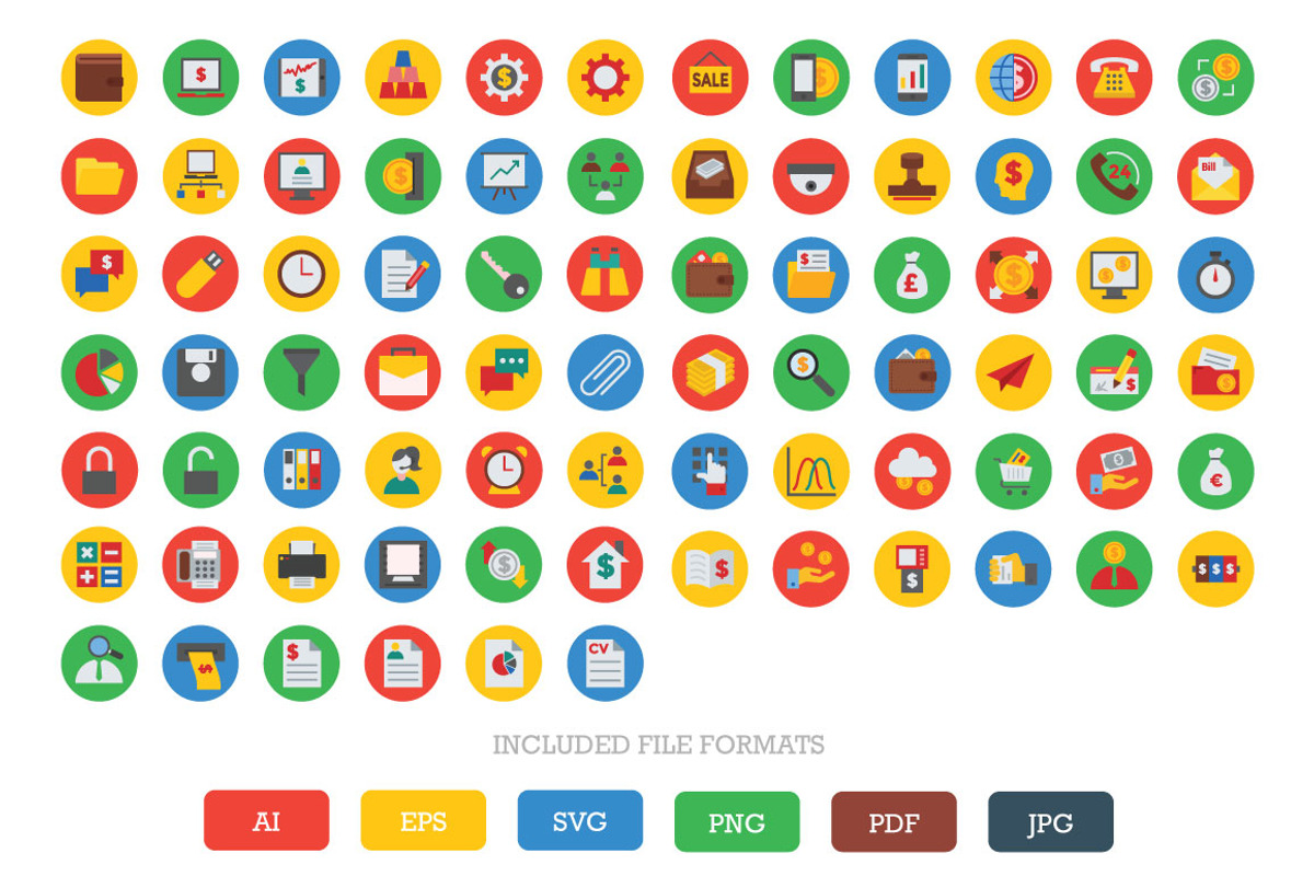 150 Business and Finance Vector Icon preview 5