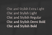 Chic and Stylish Variable Serif Font, a Serif Font by pixelcolours (Thumbnail 9 of 14)