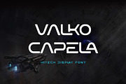 Valko Capela Futuristic Sans Serif, a Sans Serif Font by UICreative (Thumbnail 1 of 10)