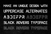 Black Rovers - Headline Sans Family, a Sans Serif Font by Pandanwangi (Thumbnail 4 of 10)