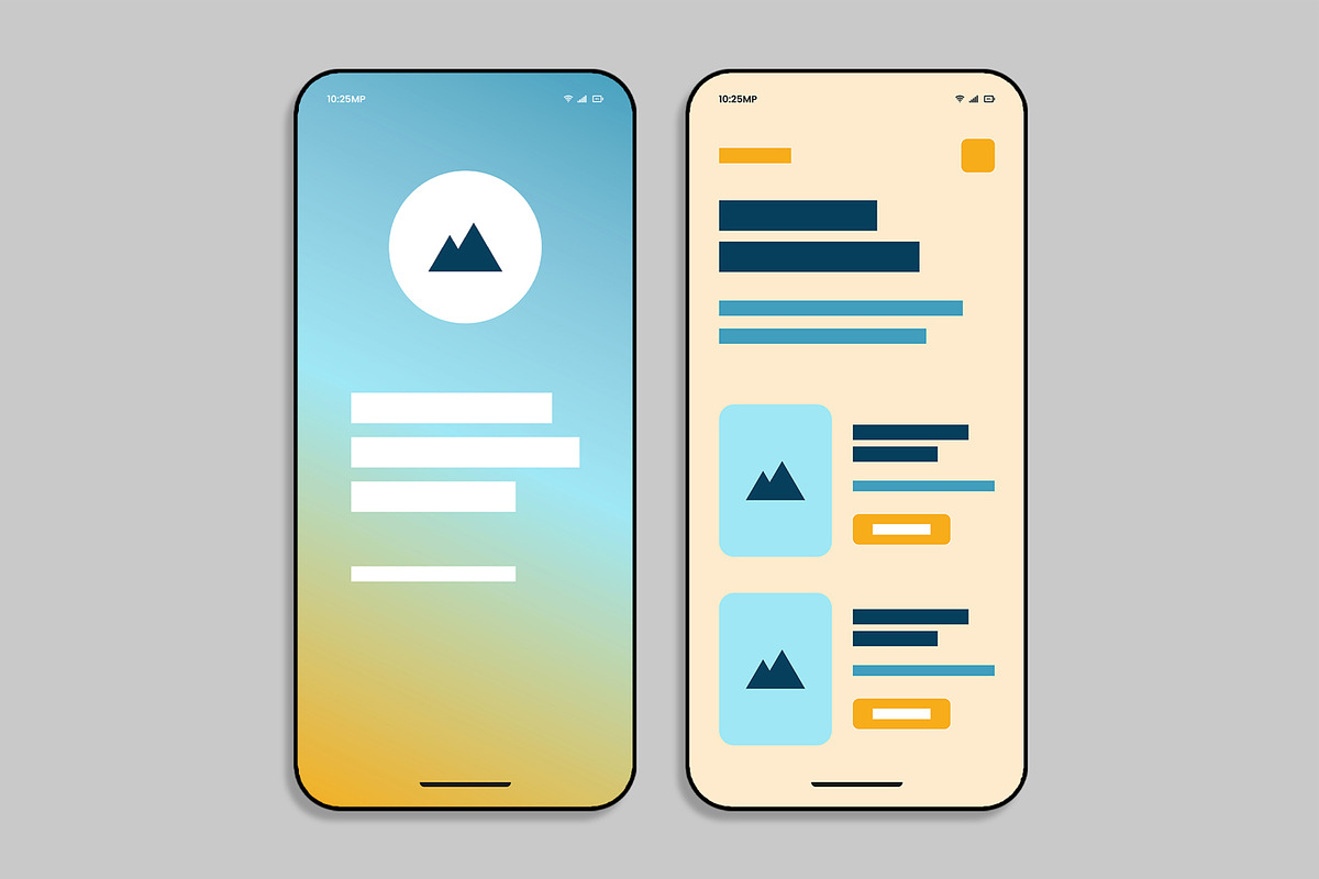 E Commerce Mobile App Wireframe preview 2