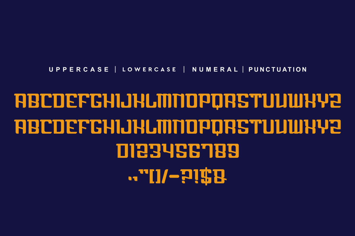 Super Gaming Font, a Serif Font by alon kelakon (Photo 4 of 5)