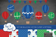 Crayon Box Boy Hot Air Balloons, an Illustration by Amanda Ilkov (Thumbnail 2 of 5)