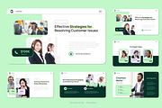 Customer Service PowerPoint, a Presentation Template by Pixslides (Thumbnail 2 of 4)