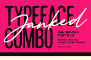 Janked Font Duo Sans Script, a Handwritten Font by Maulana Creative (Thumbnail 1 of 8)