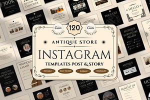 120 Antique Store Instagram Template