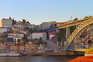 Panorama Porto Old Town, Portugal
