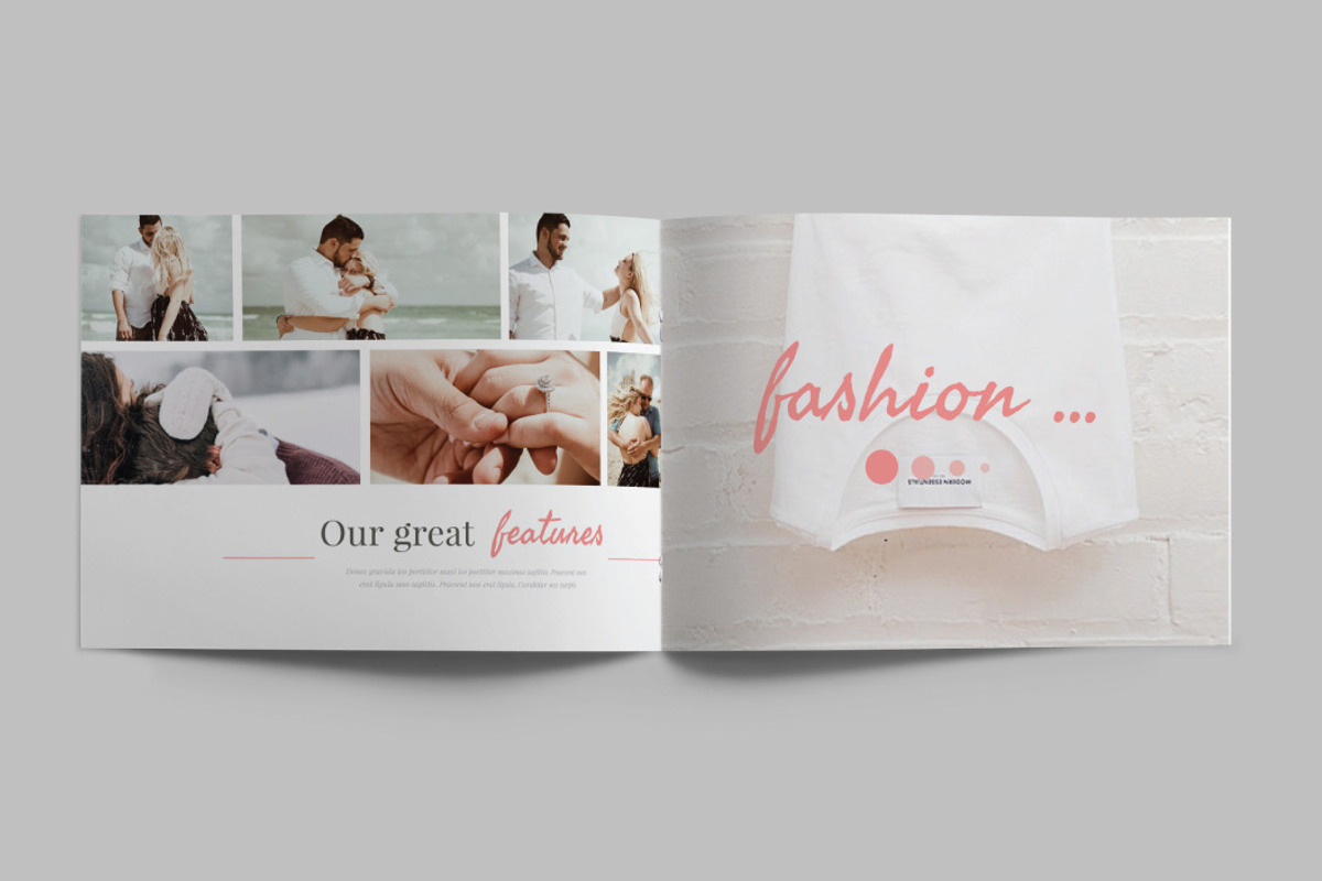 FASHION DESIGN - A5 Brochure, a Brochure Template by Shafura (Photo 7 of 15)
