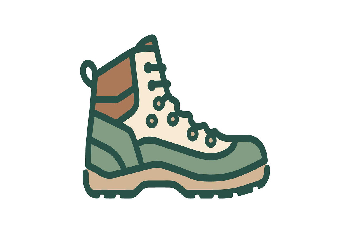 Adventure Hiking Bag Icons, an Object Graphic by yasushie (Photo 13 of 16)
