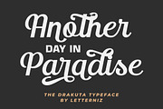 The Drakuta Vintage Script Font, a Script Font by nizarbagasm (Thumbnail 3 of 8)