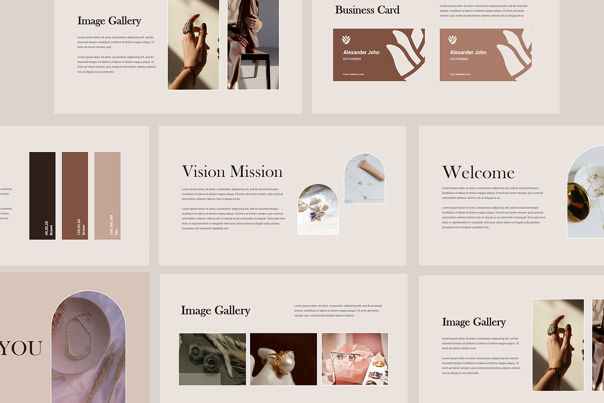 Brand Guideline Powerpoint Template, a Presentation Template by Azruca (Photo 4 of 4)