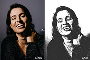 Photoshop Action - Mono Sketch, an Action Add-On by Modaldesain (Thumbnail 4 of 4)