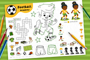 Football Printable Playmats for Kids, a Sport Illustration by Ksenya Savva (Thumbnail 3 of 6)