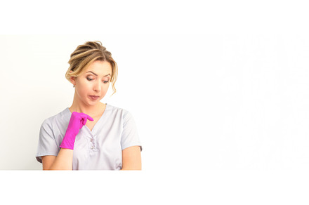 Young caucasian female doctor, a Person Photo by okskukuruza