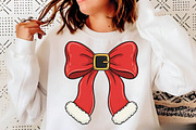 Christmas Coquette Bow Png, Christma, an Illustration by Libby Wishes (Thumbnail 4 of 6)